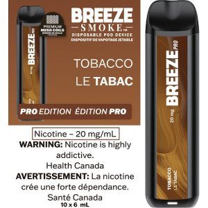 BREEZE PRO Disposable - TOBACCO.