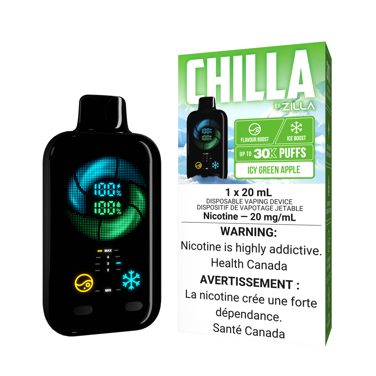 CHILLA BY ZILLA DISPOSABLE