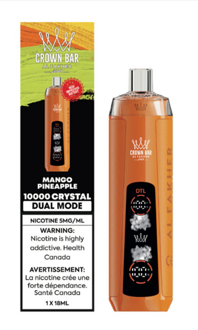 AL FAKHER Crown Bar 10K CRYSTAL Disposable