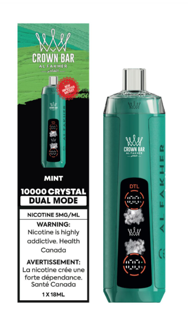 AL FAKHER Crown Bar 10K CRYSTAL Disposable