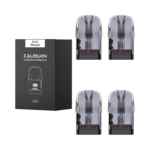 Uwell Caliburn G3 Replacement Pods 4/PK [CRC Version]