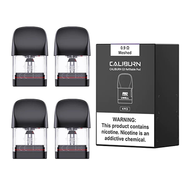 Uwell Caliburn G3 Replacement Pods 4/PK [CRC Version]