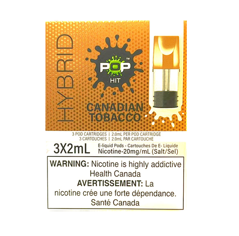 Pop Pods Hybrid 2% - Canadian Tobacco.