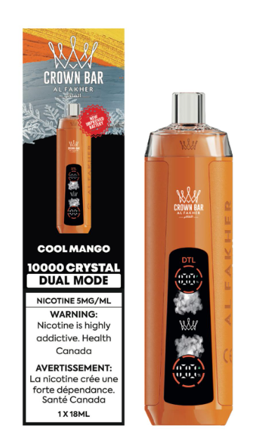 AL FAKHER Crown Bar 10K CRYSTAL Disposable
