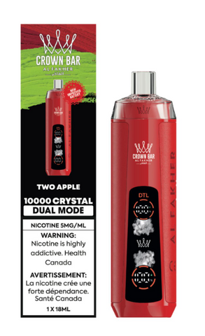 AL FAKHER Crown Bar 10K CRYSTAL Disposable
