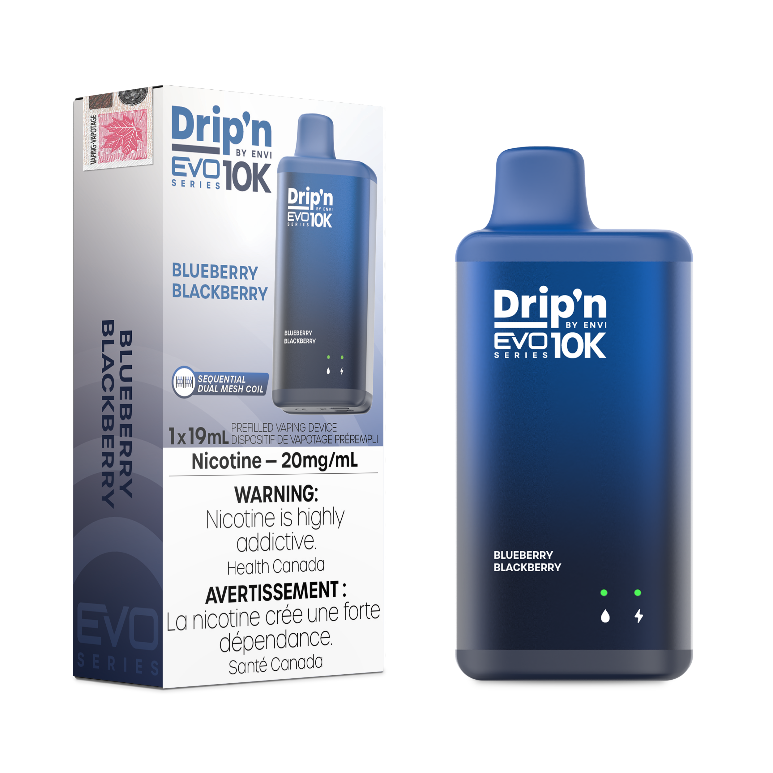 Drip'n by Envi EVO Series 10k Disposable - Blueberry Blackberry