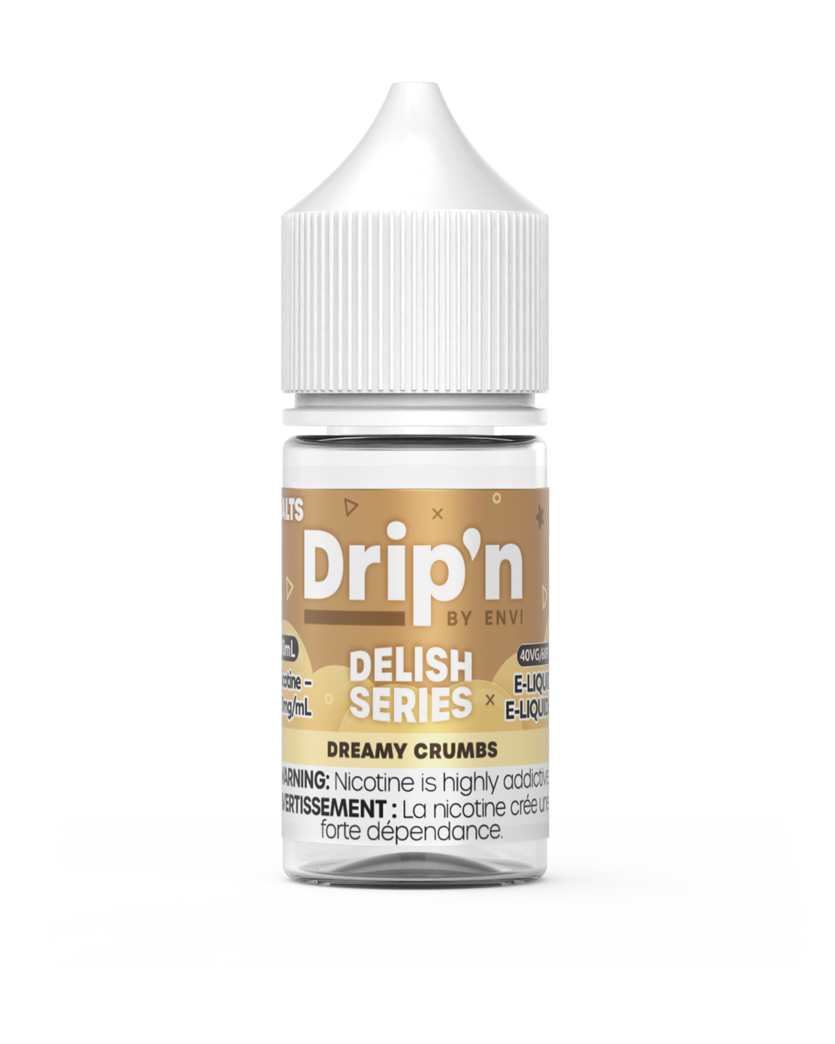 Drip'n by Envi Delish E-Liquid - Dreamy Crumbs