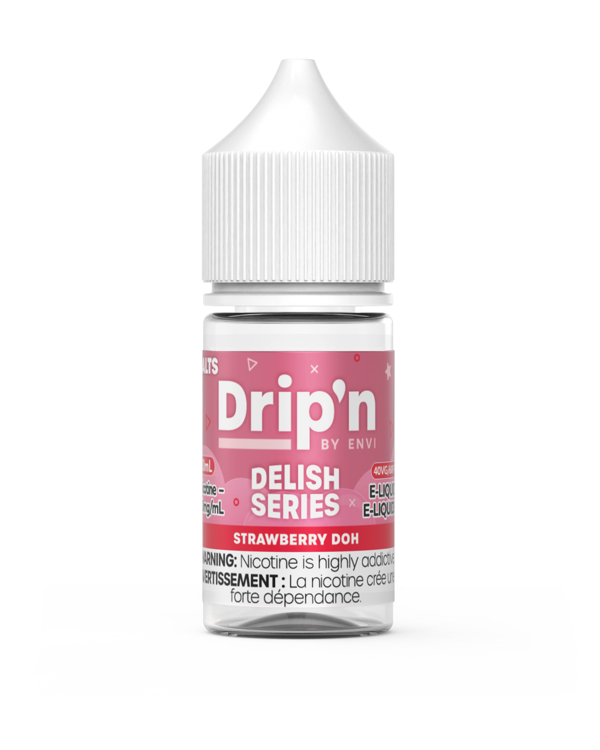 Drip'n by Envi Delish E-Liquid - Strawberry Doh