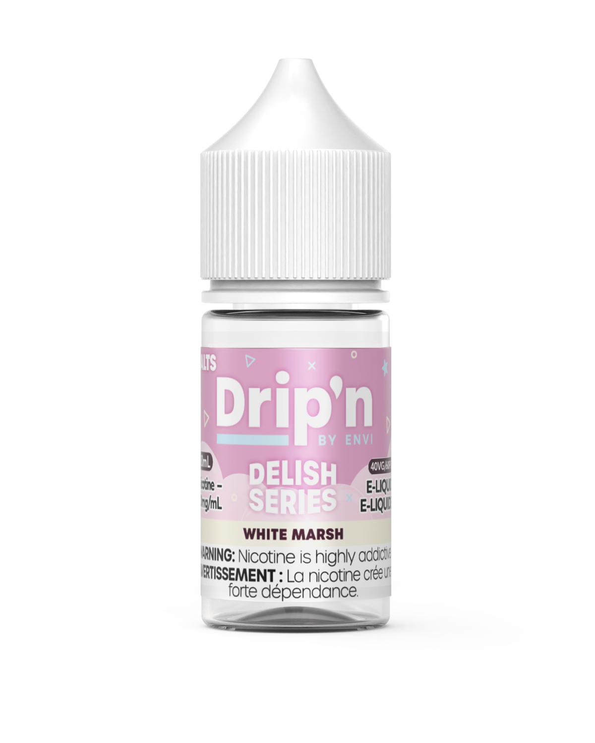 Drip'n by Envi Delish E-Liquid - White Marsh