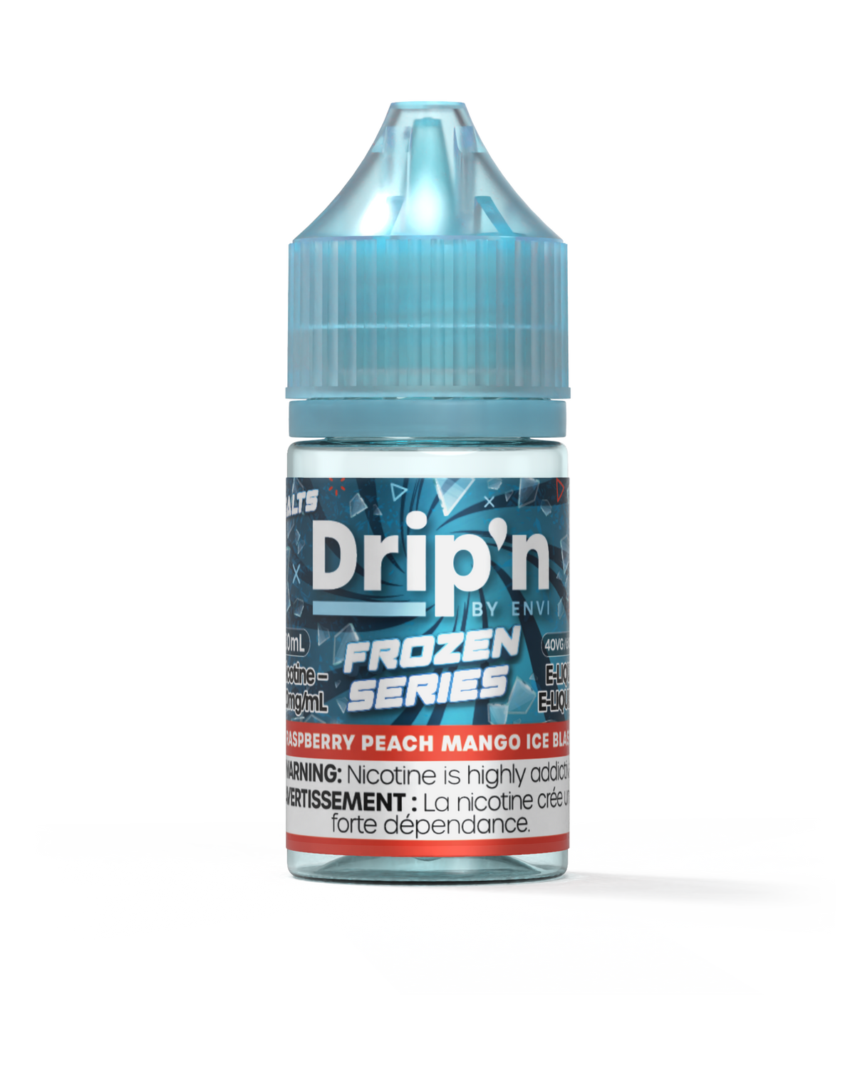 Drip'n Frozen Series E-Liquid (30mL) - RASPBERRY PEACH MANGO ICE BLAST