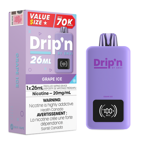 Drip'n by Envi 26ml Disposable - Value Size 70K