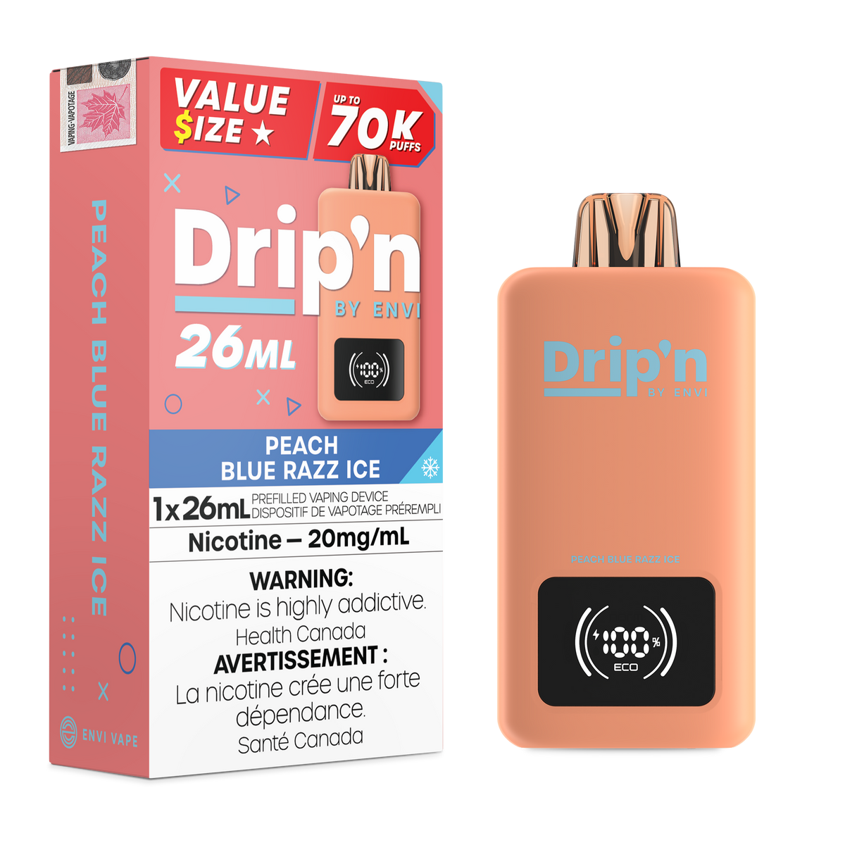 Drip'n by Envi 26ml Disposable - Value Size 70K