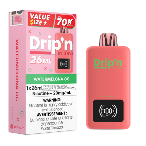 Drip'n by Envi 26ml Disposable - Value Size 70K