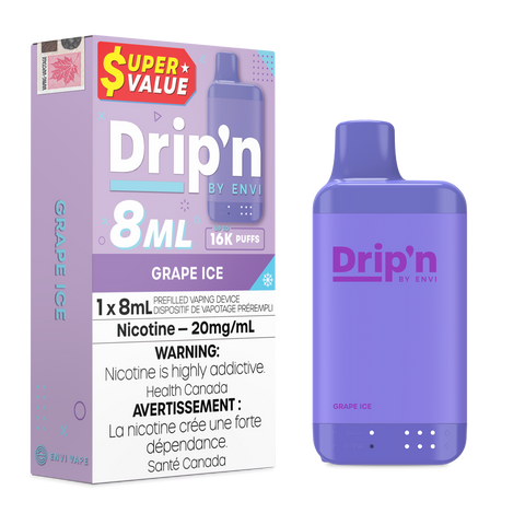 Drip'n by Envi 8ml Disposable - Super Value 16K
