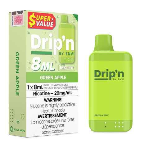 Drip'n by Envi 8ml Disposable - Super Value 16K