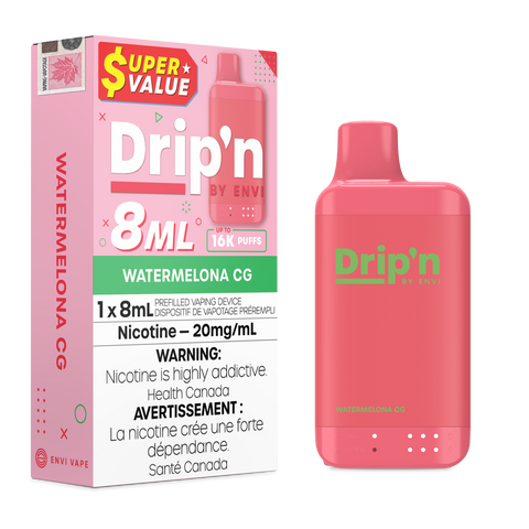 Drip'n by Envi 8ml Disposable - Super Value 16K