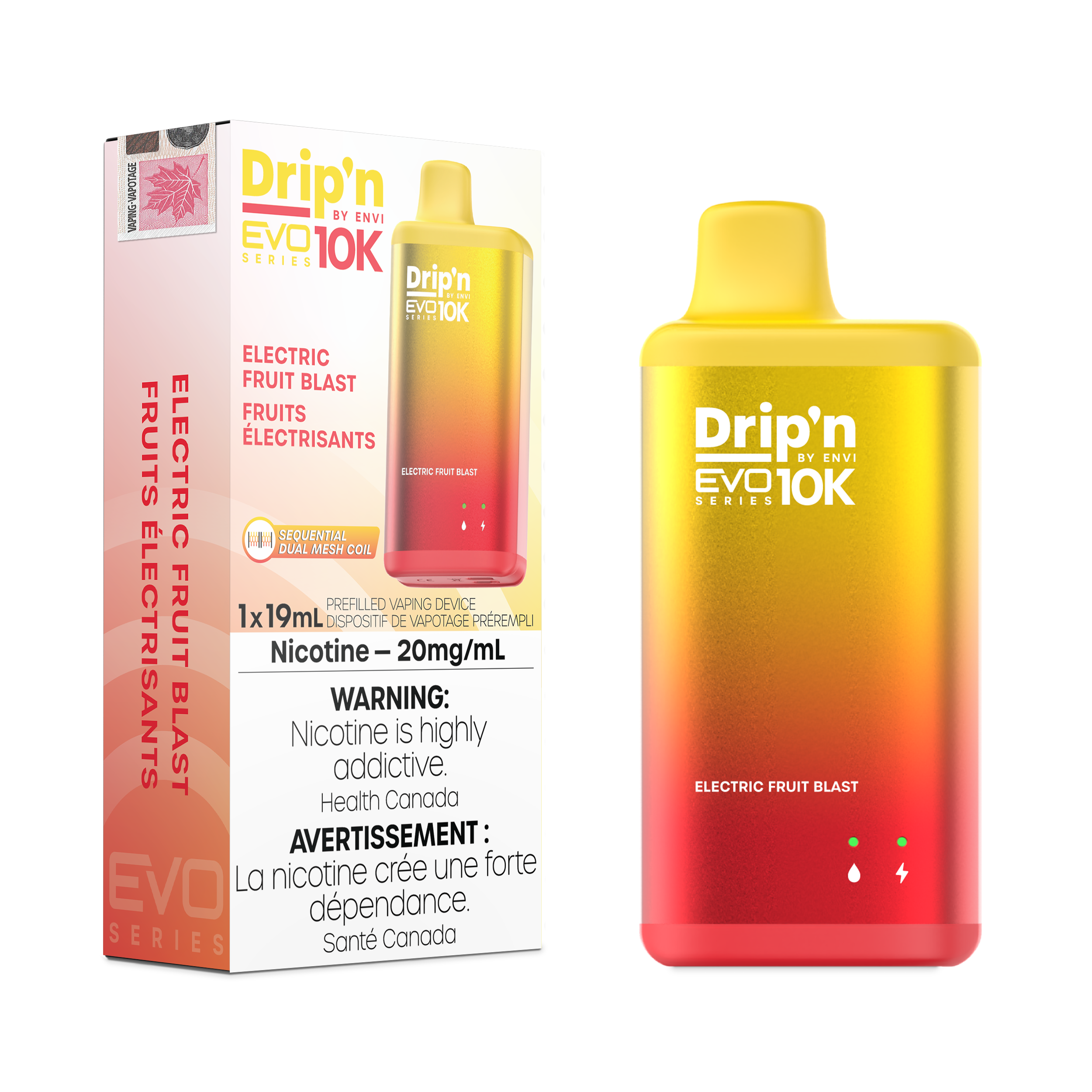 Drip'n by Envi EVO Series 10K Disposable HM Vape Drip'n by Envi EVO Series 10K Disposable HM Vape