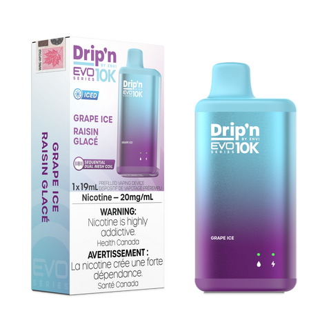 Drip'n by Envi EVO 10K Series Grape Ice