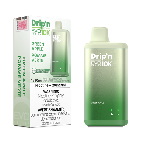 Drip'n by Envi EVO 10K Series Green Apple