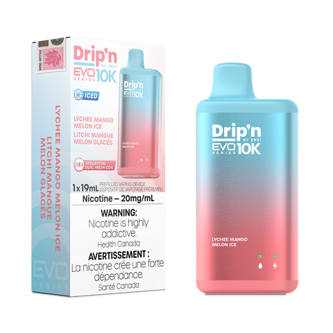 Drip'n by Envi EVO 10K Series Lychee Mango Melon Ice