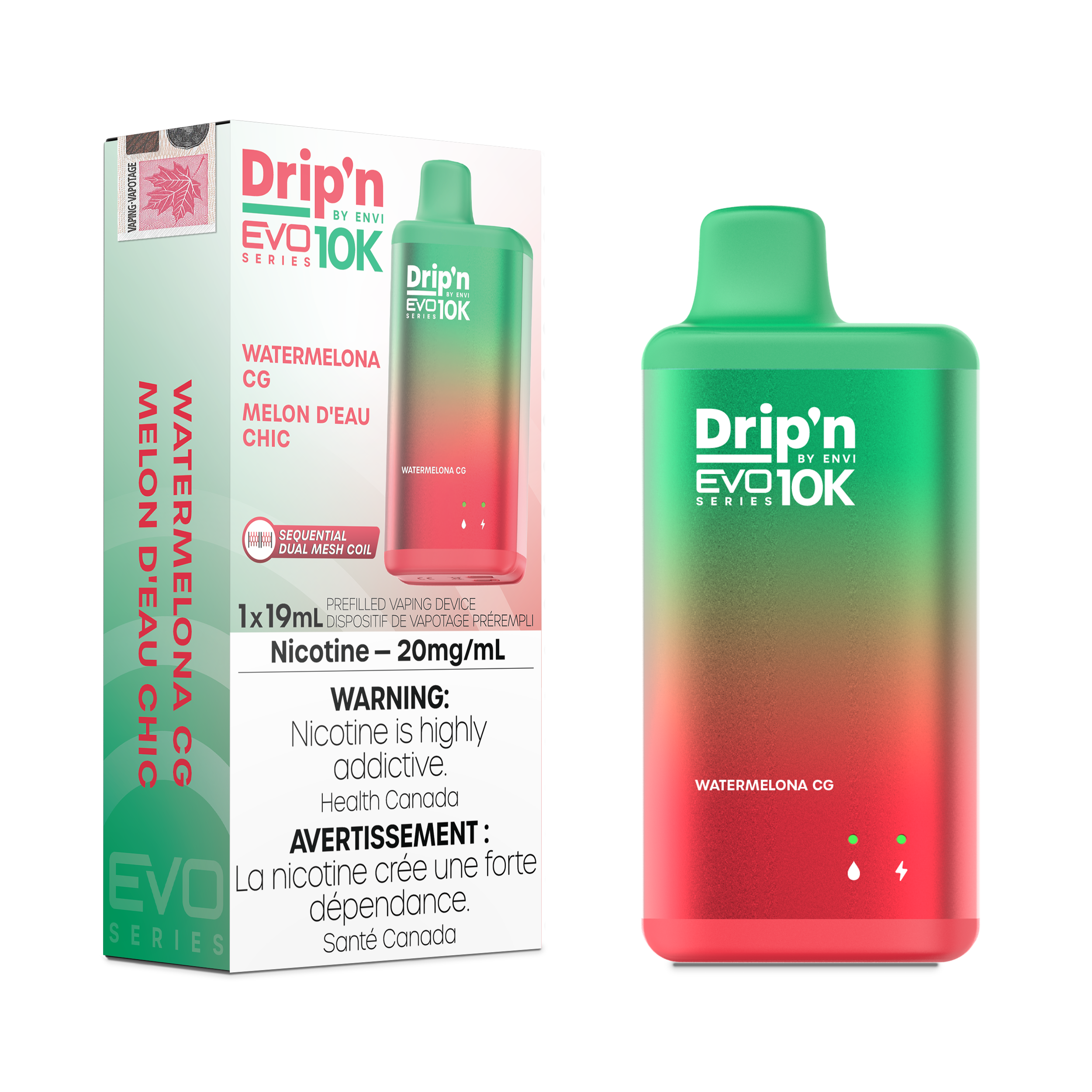 Drip'n by Envi EVO 10K Series Watermelona CG