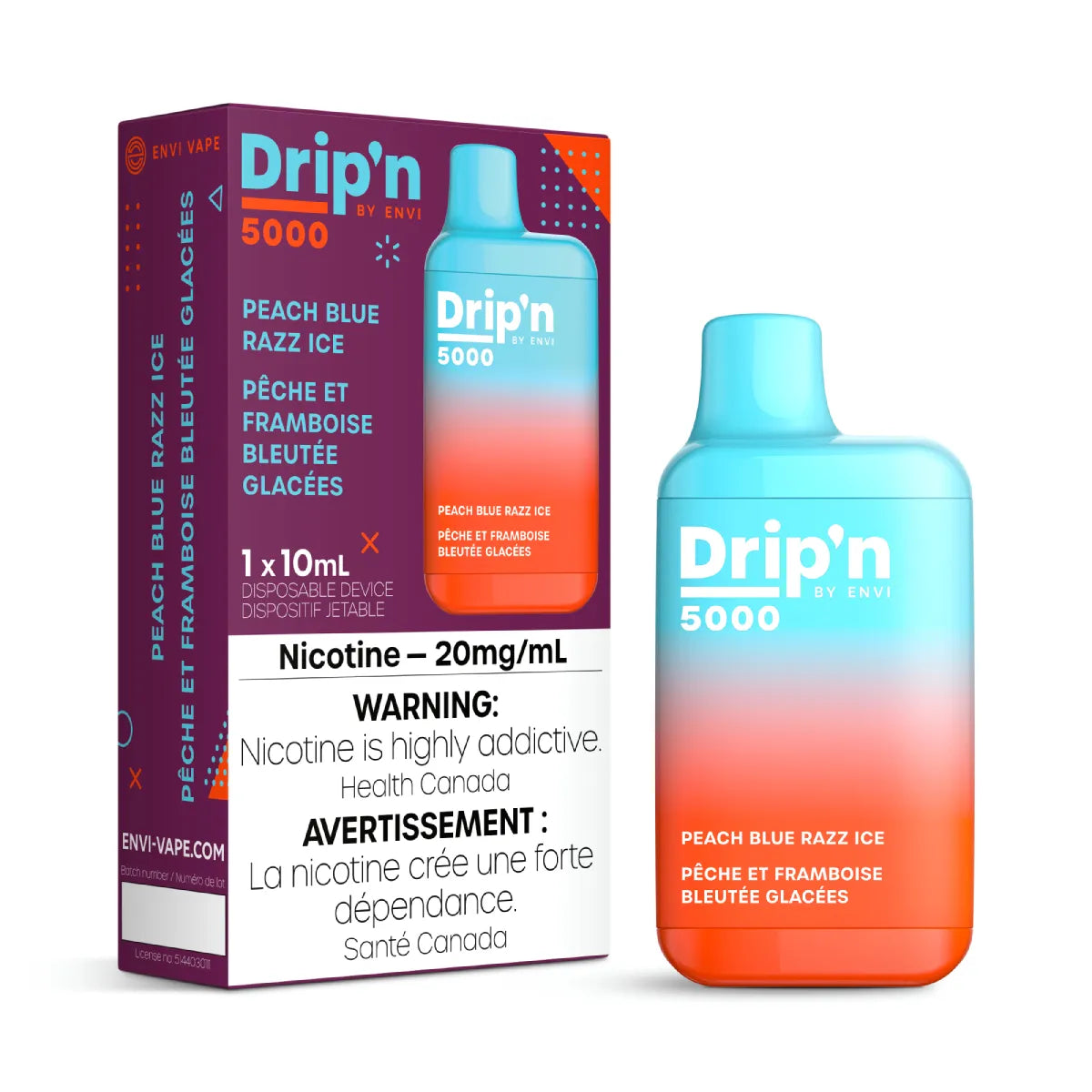 Drip'n by Envi 5000 Disposable - HM Vape