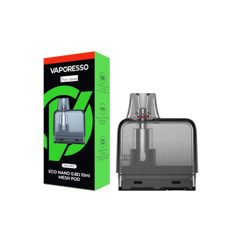 VAPORESSO ECO NANO PLUS REPLACEMENT POD 10ML (2 PACK) [CRC]