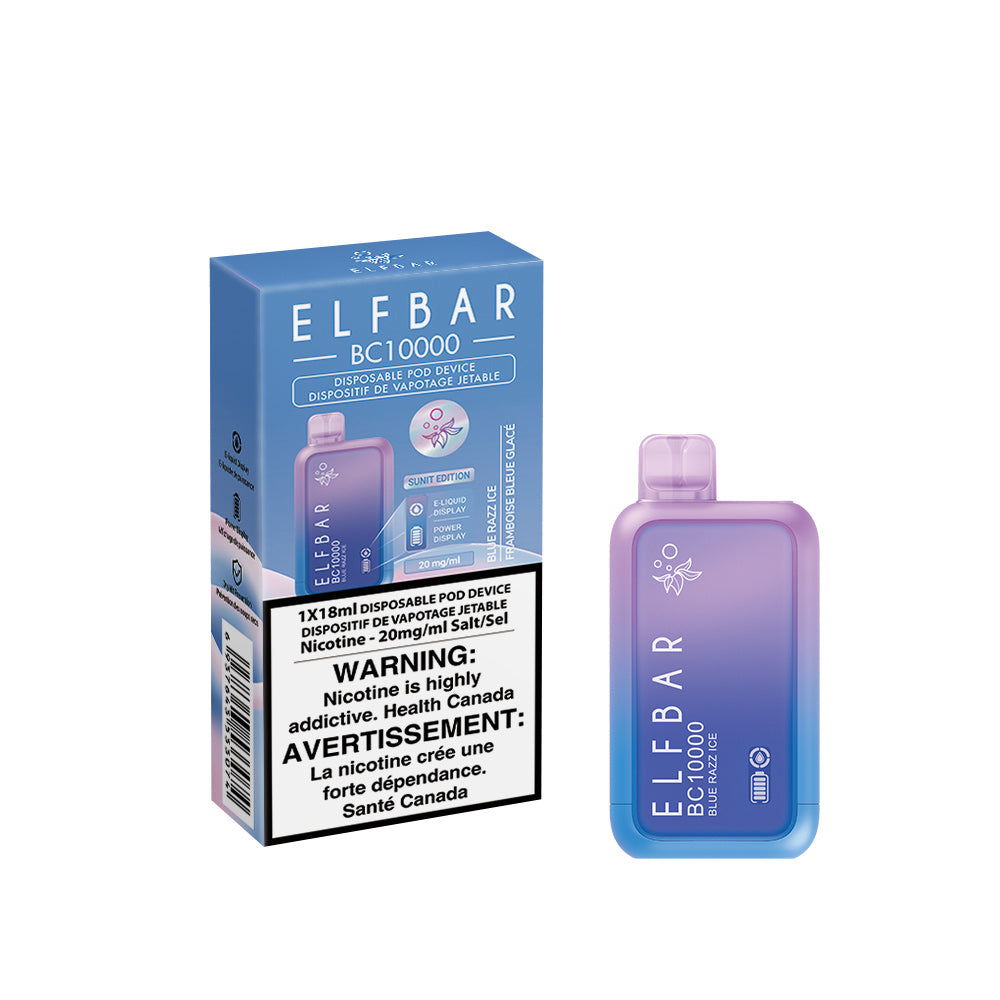 Elf Bar BC10000 Disposable Vape - Blue Razz Ice