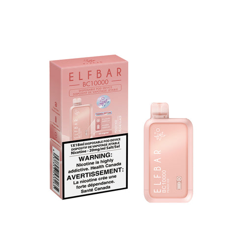 Elf Bar BC10000 Disposable Vape - Peach Ice