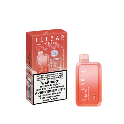 Elf Bar BC10000 Disposable Vape - Red Berry Cherry