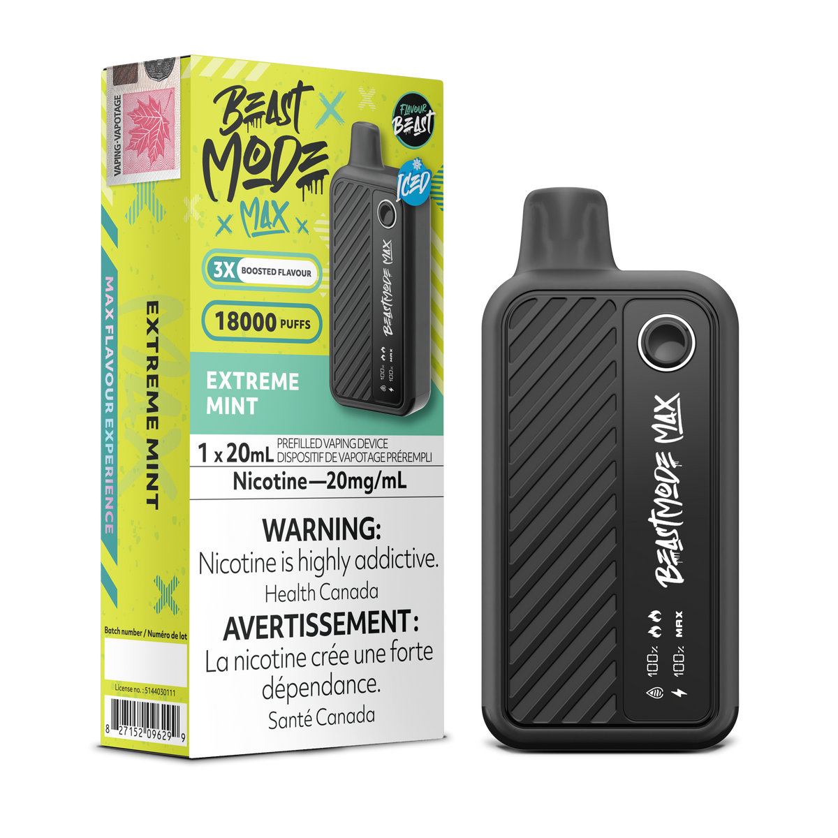Flavour Beast BEAST MODE MAX Disposable - 18K Puffs