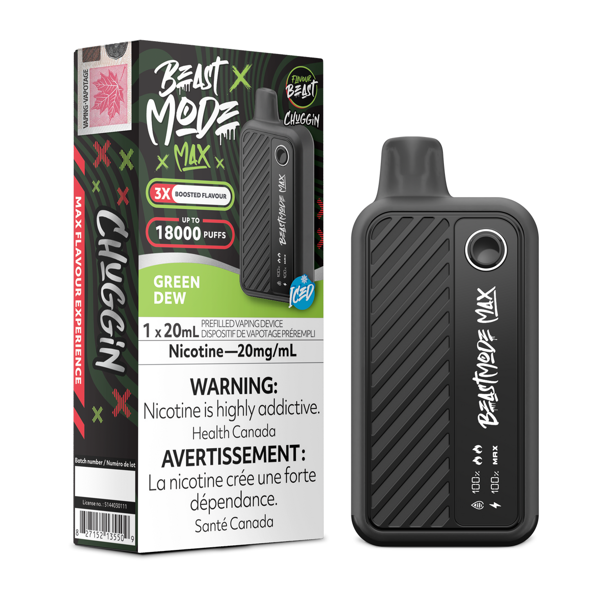 Flavour Beast BEAST MODE MAX Disposable - 18K Puffs