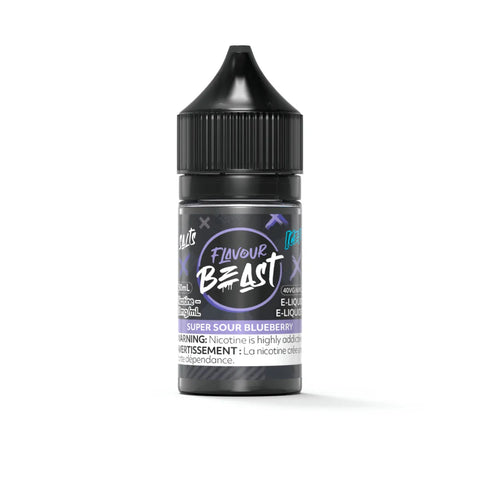 Flavour Beast E-Liquid (30mL) - Super Sour Blueberry Iced