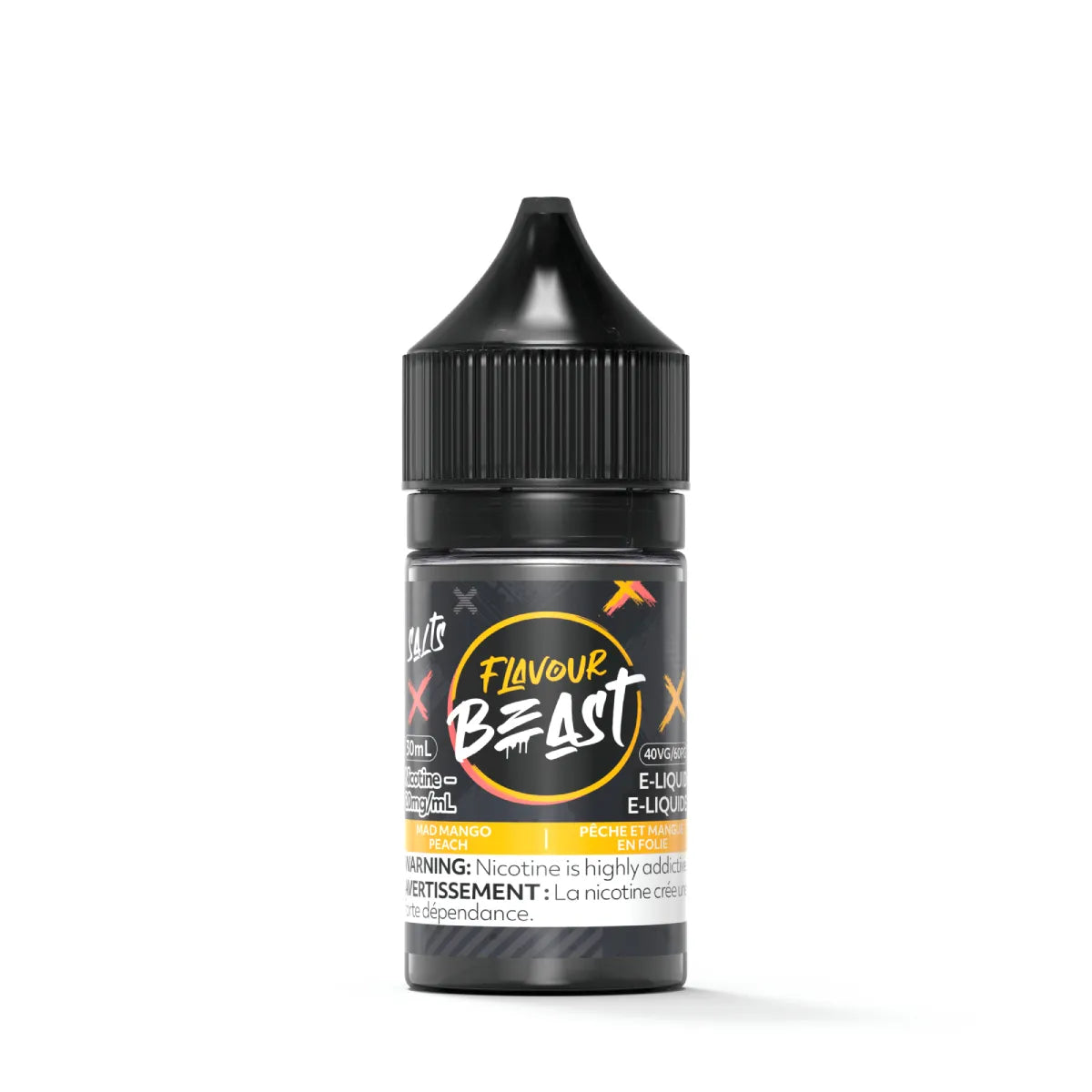 Flavour Beast E-Liquid (30ml) - Mad Mango Peach