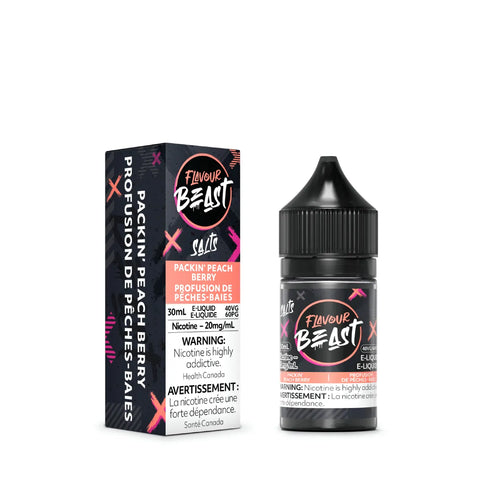 Flavour Beast E-Liquid (30ml) - Packin' Peach Berry