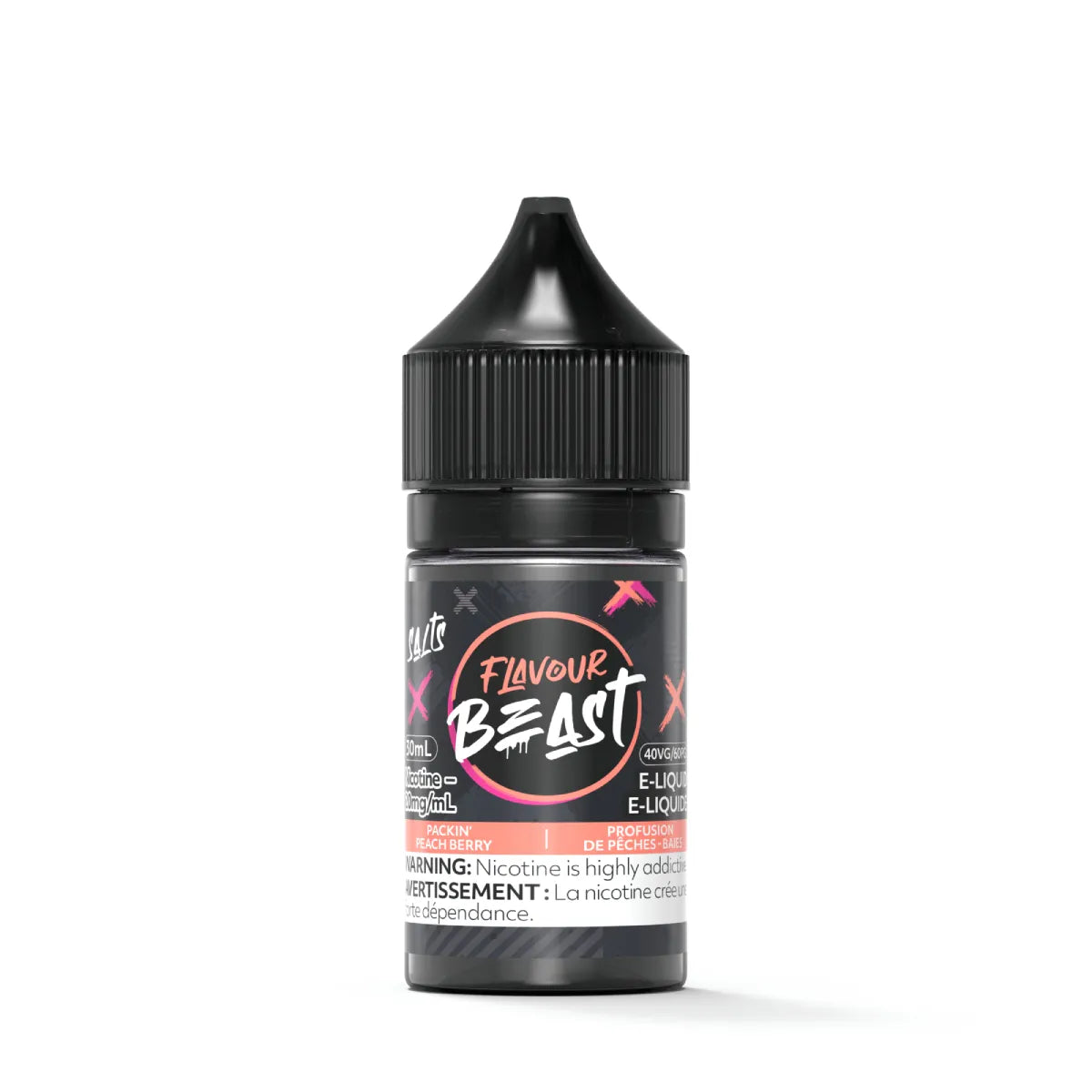 Flavour Beast E-Liquid (30ml) - Packin' Peach Berry