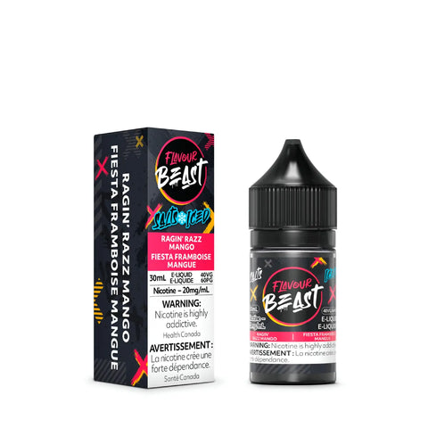 Flavour Beast E-Liquid (30ml) - Ragin' Razz Mango Iced