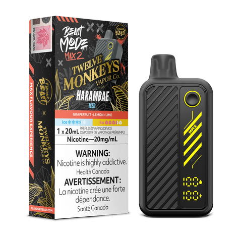 Flavour Beast 12 Monkeys BEAST MODE MAX 2 - 50K Puffs