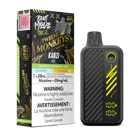 Flavour Beast 12 Monkeys BEAST MODE MAX 2 - 50K Puffs
