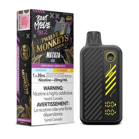 Flavour Beast 12 Monkeys BEAST MODE MAX 2 - 50K Puffs