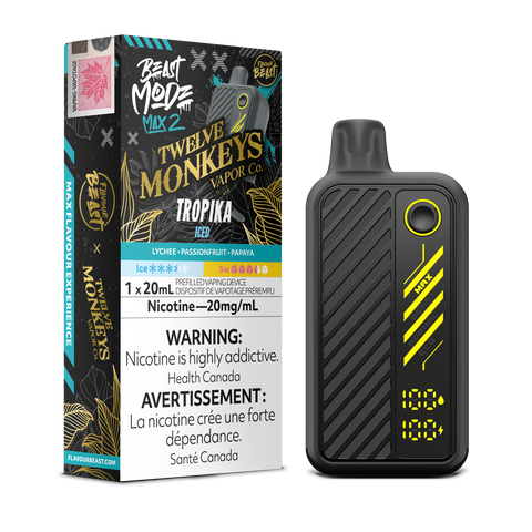 Flavour Beast 12 Monkeys BEAST MODE MAX 2 - 50K Puffs