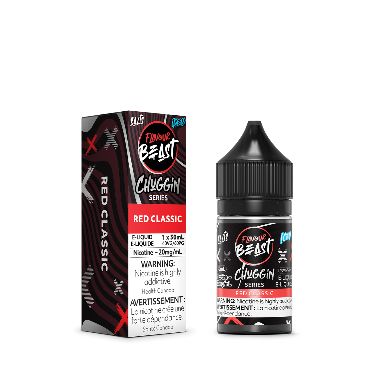 Flavour Beast E-Liquid (30ml) - Chuggin Red Classic (ICED)