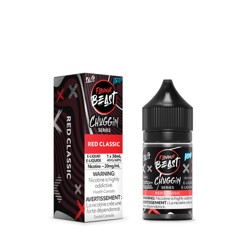 Flavour Beast E-Liquid (30ml) - Chuggin Red Classic (ICED)