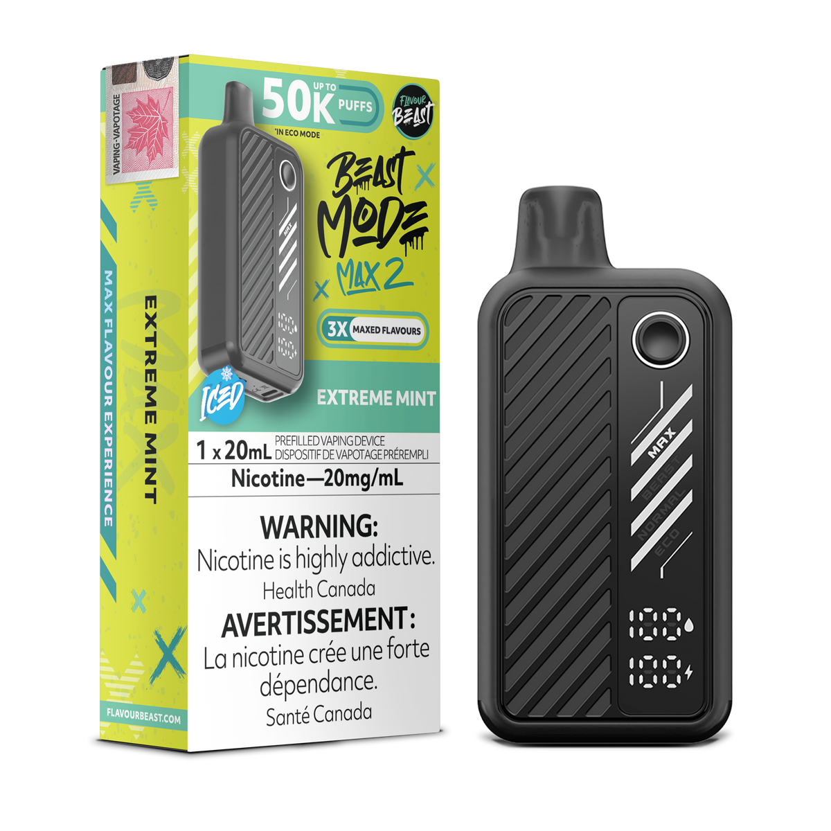 Flavour Beast BEAST MODE MAX 2 Disposable - 50K Puffs
