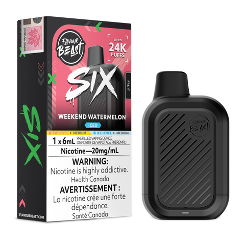 Flavour Beast SIX Disposable - 24K Puffs