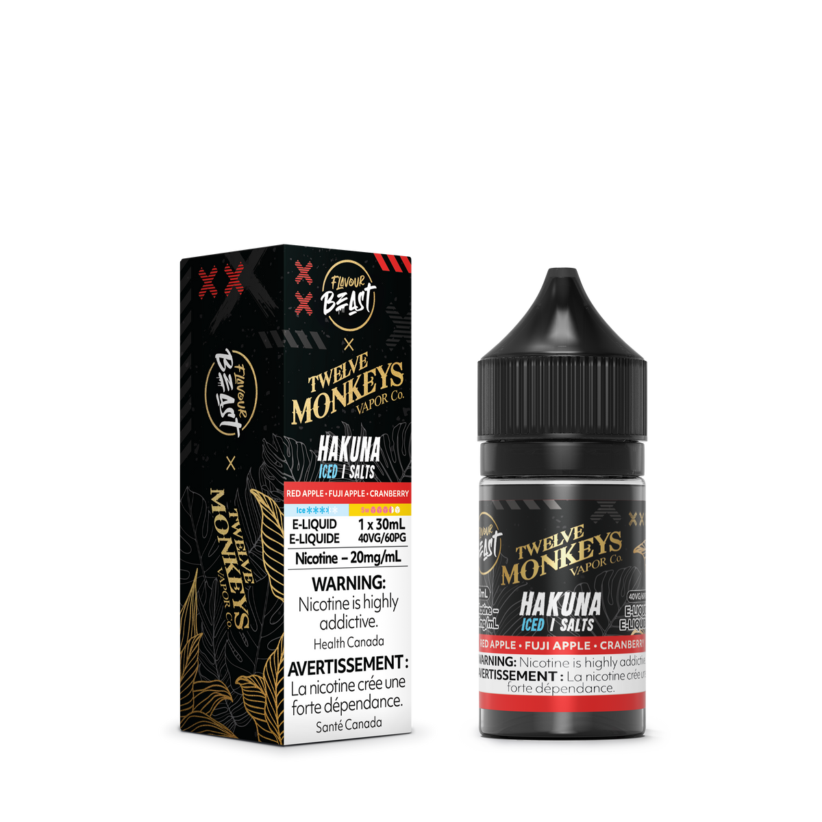 Flavour Beast -12 Monkey (30mL) - HAKUNA