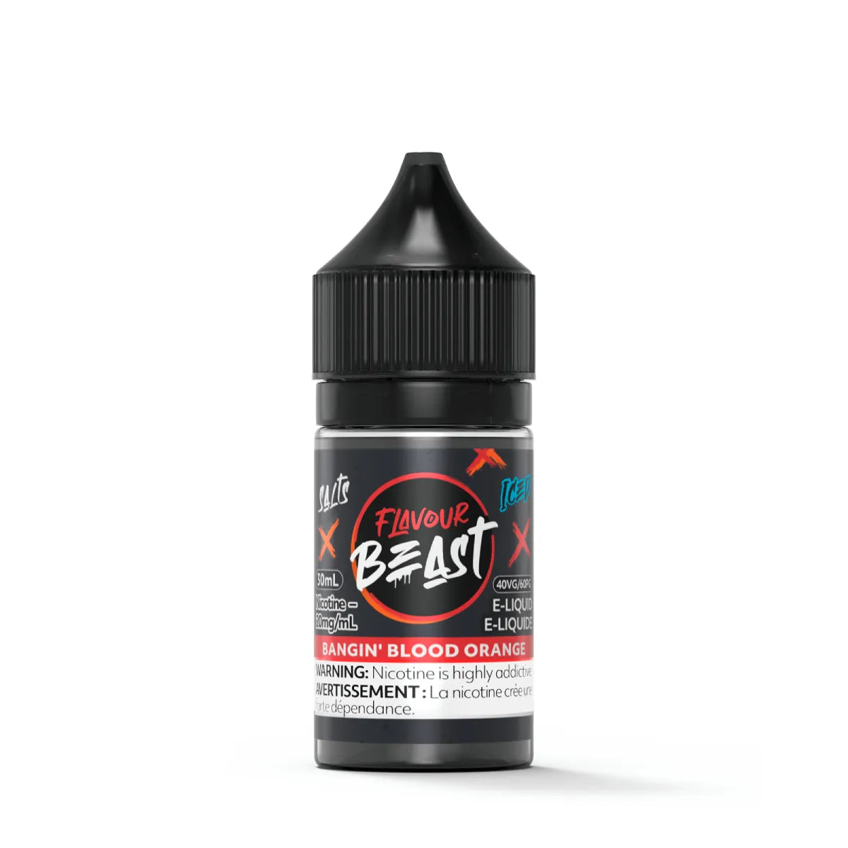 Flavour Beast E-Liquid Salt - Bangin' Blood Orange (ICED)