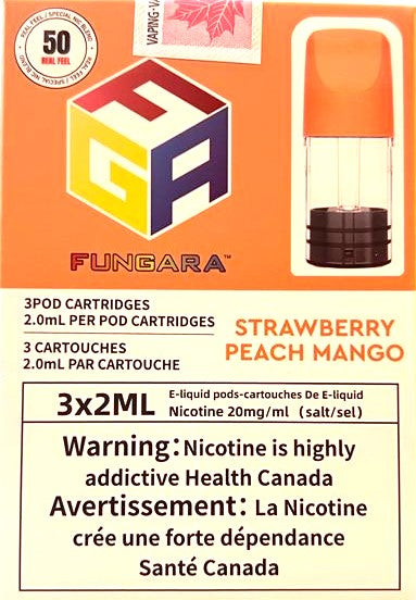 FUNGARA Pods  20MG - STRAWBERRY PEACH MANGO