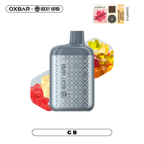 OXBAR Rocky Vapor Disposable 20mg/ml - 4500 Puff - HM Vape