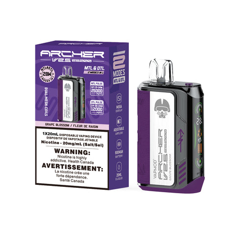 VAPMOD Archer V2.5 Disposable Vape - 25000 Puff